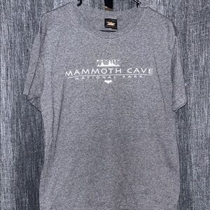 Mammoth Cave National Park Gray Crewneck T-Shirt
